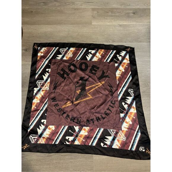 Hooey Western Satin Bandana Scarf NWOT - Picture 1 of 3